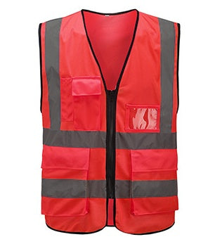 Safety Vest - Multi-pocket & Reflective