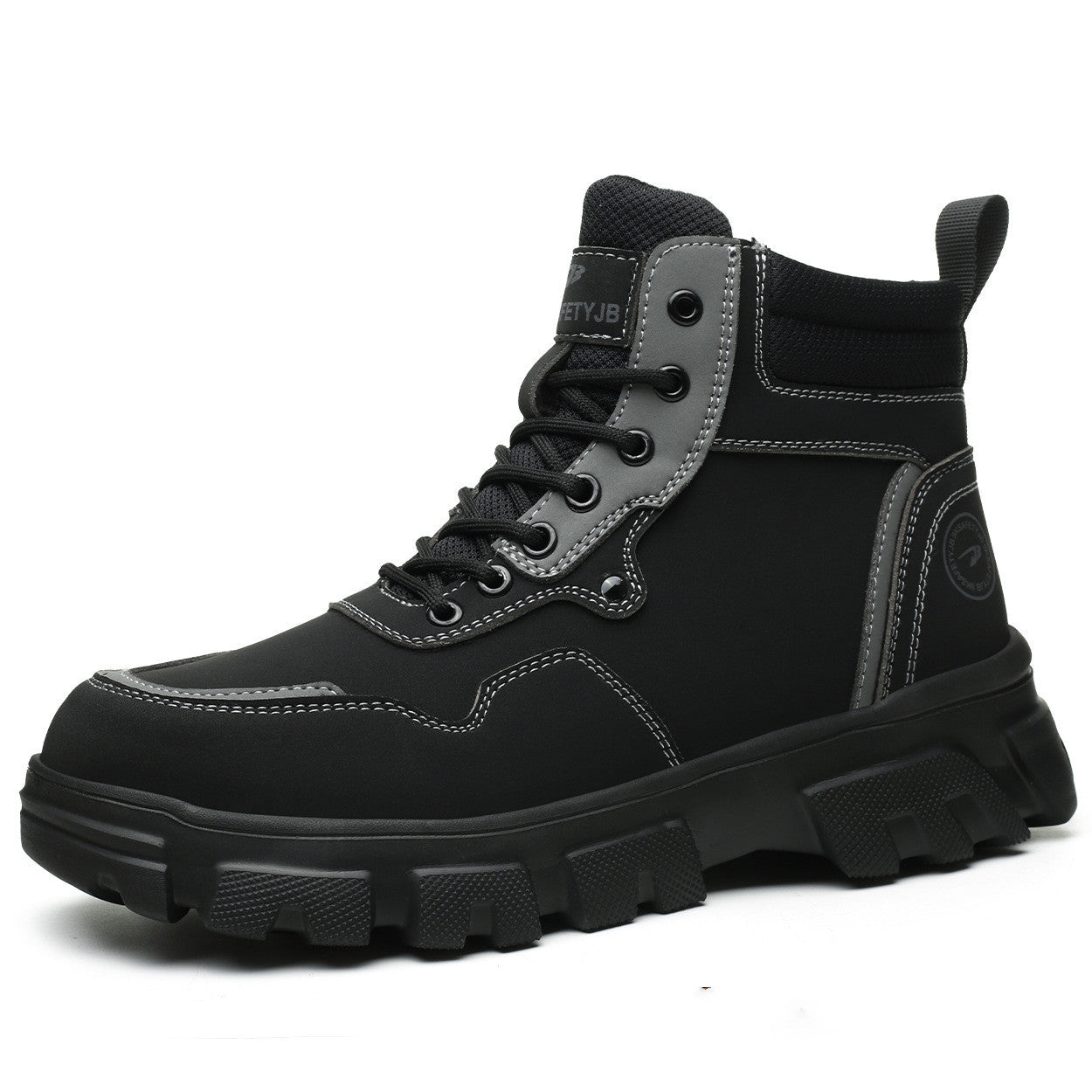 Safety Boots - High-top Smash And Pierce Resistant Steel Tips